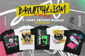 brutalism streetwear t shirt design
