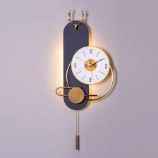 Led Light Wall Clock
