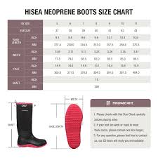 Hisea Womens Breathable Rubber Boots Waterproof Snow Rain Muck Hunting Boots