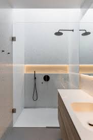 This tiny bathroom is made to feel much larger by the inclusion of mirror all around the room. 75 Beautiful Modern Bathroom Ideas Designs July 2021 Houzz Uk