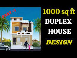 25x40 House Plan 1000 Sq Ft Duplex