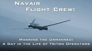 mq 4c triton drone arrives at naval