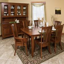 Solid wood furniture that's made by expert amish craftsmen. Madison Amish Dining Room Set Amish Dining Table Set Cabinfield Fine Furniture
