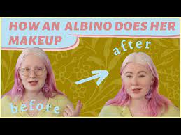 her makeup albinism makeup tutorial