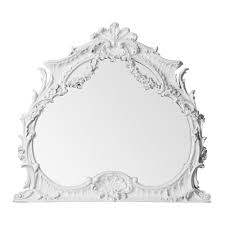 Can be hung vertically or horizontally. Buy Ornate Overmantle White Vintage Mirror From Fusion Living