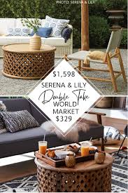 They are classic pieces that will endure as your style evolves! Serena And Lily Knock Off Coffee Tables Archive Home Decor Copycat And Dupes Kendra Found It