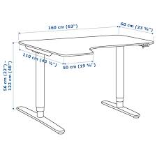 Standing desks are not cheap. Bekant Corner Desk Left Sit Stand White Ikea