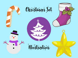 Christmas Vector Bundle Set For Kids 15 Graphic By Vijackstudio Creative Fabrica