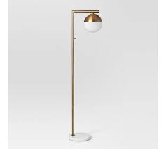 Geneva Glass Floor Lamp Single Globe