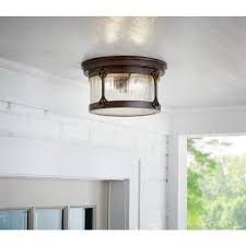 Light Outdoor Ceiling Flush Mount Lamp