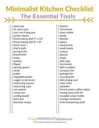 FREE Resource Library | Minimalist kitchen, Minimalist kitchen essentials,  Kitchen essentials checklist gambar png