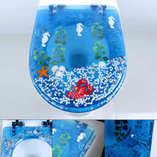 Sea Shell Resin Safety Toilet Seat