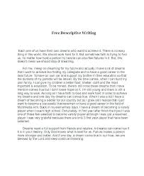 Descriptive Essay Person Example Free Descriptive Essay Examples