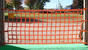 wall mounted loading dock nets for a