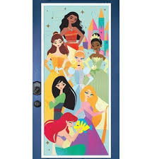 Trendy Disney Princess 5 Foot Door