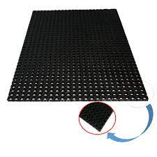 black rubber carpet for industrial and