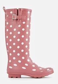 Rainie Rain Boot In Pink Mauve Get Great Deals At Justfab