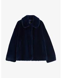 Ted Baker Liliam Oversized Collar Faux