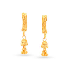 Buy Gold Diamond Earrings Online Latest Gold Earrings