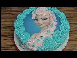Line baking sheets with foil. Elsa Torte Frozen Eis Konigin 3 Youtube
