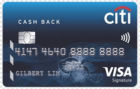 citi cash back visa card