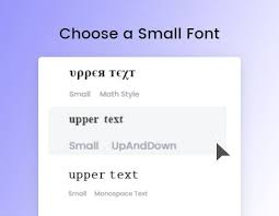 small font generator tiny text copy