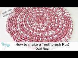 a toothbrush rug oval rug