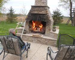 Fireplace Outdoor Decor Wood Stove
