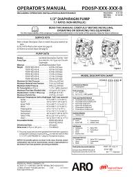 Ingersoll Rand Pd05p Xxx Xxx B Users Manual Manualzz Com