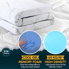 Read our guide to learn more about these mattress accessories. Bamboo Cool Gel Mattress Topper Double Size Royal Sleep 8cm