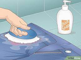 laundry detergent stains out of clothes