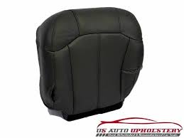 Driver Bottom Leather Seat Cover Gry