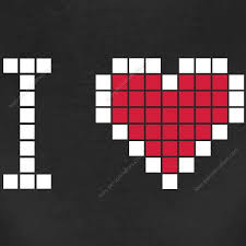 Aujourd'hui j'ai dessiner un dessin en pixel art très facile à faire , un petit coeur. Pixel Facile Coeur Gamboahinestrosa