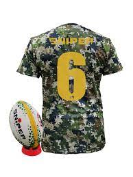 kids pixelate captains t rugby ball