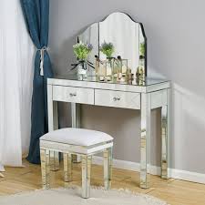 Mirrored Glass Dressing Table Mirror