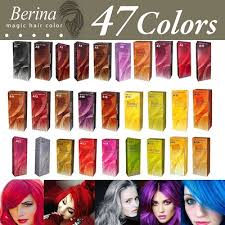 Berinaberina Hair Color Cream Colors A1 To A19