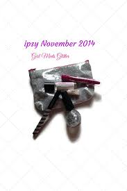 ipsy november 2016 meets glitter