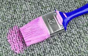 remove latex paint stains from carpet