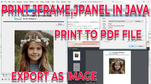 export jpanel jframe to image and