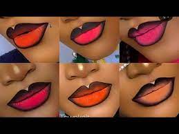 best dark skin ombrÉ lipstick tutorial