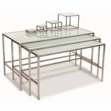 Glass Top Buffet Tables