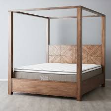 Regina Wooden Veneer Queen Bed