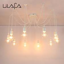 Modern White Spider Pendant Lamps 3 4 6 8 10 12 Heads Pendant Lights Creative Heavenly Maids Scatter Blossoms Home Lighting Pendant Lights Home Lightingmodern White Aliexpress