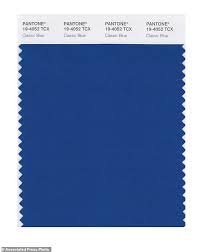 Classic Blue Is Pantone Color Institute S Color Of The
