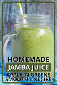 jamba juice apple n greens smoothie