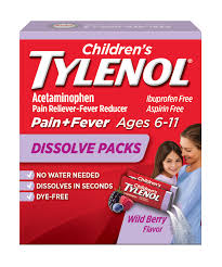 3 steps to pain free living collection. Children S Tylenol Acetaminophen Dissolve Packs For Pain Fever Tylenol