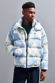 Down Jacket Tie Dye Outfits Lacoste