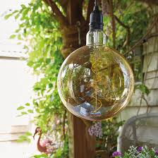 Led Garden Sphere Hanging Bulb Light