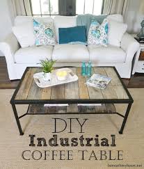 Coffee Table Makeover Industrial