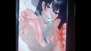 Anime feet cum